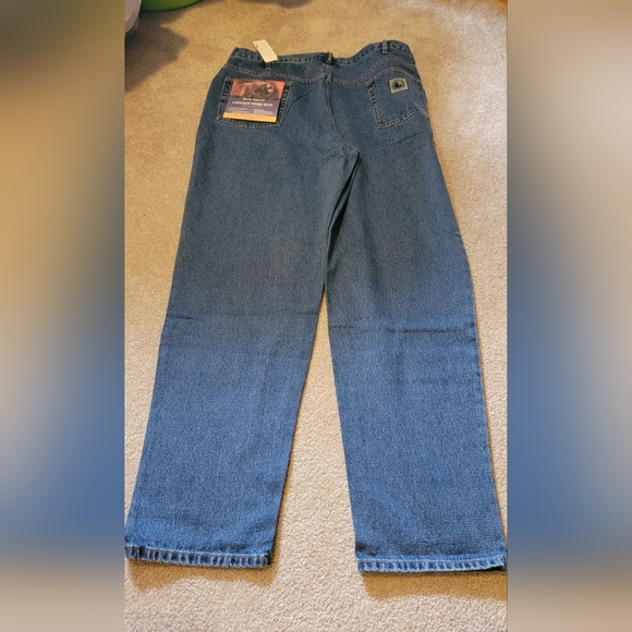 Brand New Berne Apparel 5 pocket work jean relaxed fit mens size 44 x 34 - Picture 5 of 8